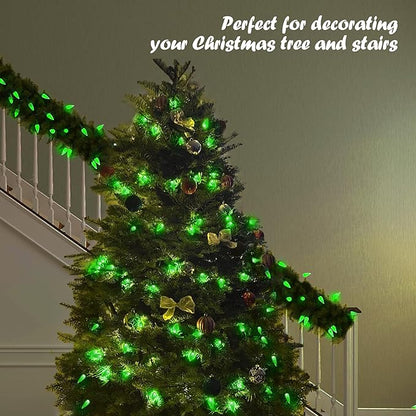 20ft Christmas LED String Lights, Waterproof Timer Lights
