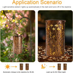 Dragonfly Solar Hanging Lanterns, Charming Backyard Decor