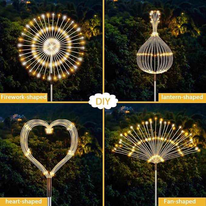 Solar Pathway Lights 2-Pack, Walkway LED