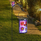 Butterfly Solar Lantern Set, Elegant Porch Lighting