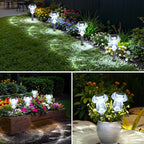 16-Pack Solar Landscape Lights for Driveway