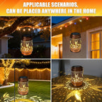 Hummingbird Solar Lanterns, Waterproof LED Porch Lights