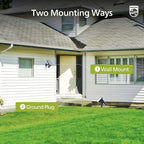 2-Pack Solar Spotlights, Waterproof Wall LED