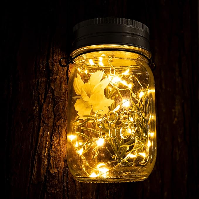 12-Pack Outdoor String Lights, Waterproof LED