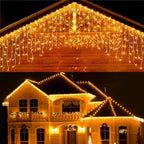 400 LED Christmas Twinkle Lights, 33ft Waterproof for Porch