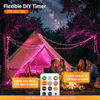 Christmas String Lights, 66ft 200 LED Waterproof Twinkle Lights