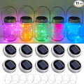 10-Pack LED Patio String Lights, Waterproof Outdoor