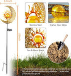 Solar Pathway Lights, Waterproof LED Garden Lights