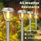 6-Pack Solar Landscape Lights for Yard