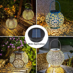 Garden Solar Lanterns, Waterproof LED Porch Lights
