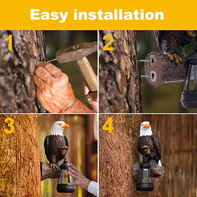 Garden Solar Lawn Figurine Light, Waterproof