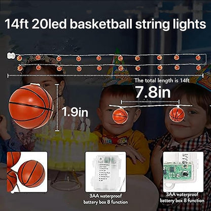 14ft String Lights for Backyard, Waterproof LED