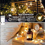 Christmas Fairy Lights, 33ft 100 LED Battery Twinkle Lights