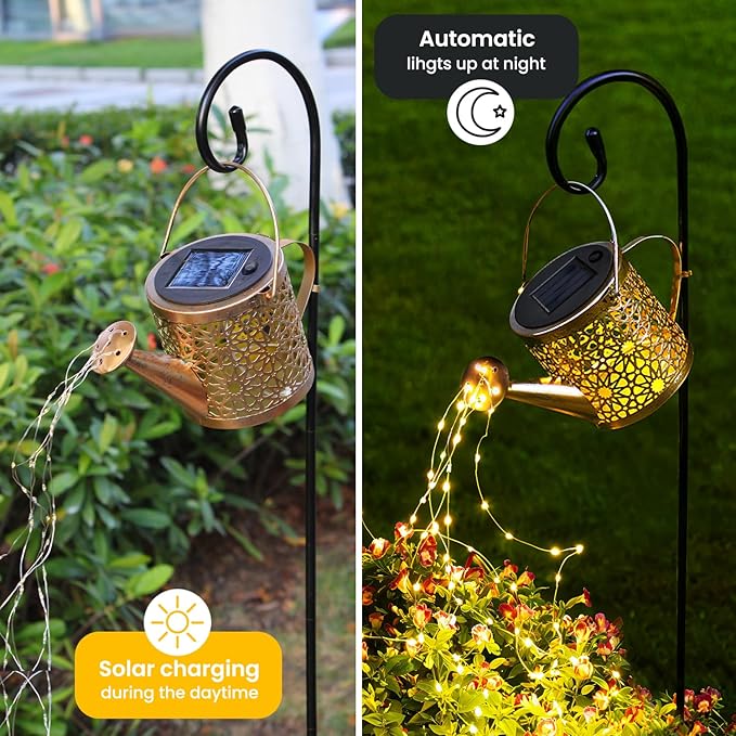Garden Solar Garden Lanterns, Classic Waterproof LED