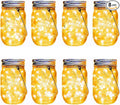 Backyard Solar Hanging Lanterns 8-Pack, Rustic Patio Decor