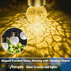 Warm White Solar Pathway Lights 12-Pack, Yard LED