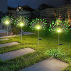 Green Solar Path Lights, Outdoor Walkway LED