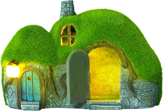 Solar Garden Statue Light, Yard Decor