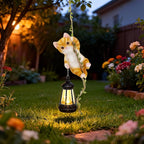 Solar Cat Statue Light, Yard Decor