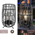 Garden Solar Porch Lanterns, Elegant Waterproof LED