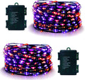 Halloween Backyard String Lights 2-Pack, 66ft 200 LED Waterproof