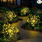 Copper Solar Pathway Lights, Yard LED