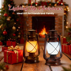 Garden Solar Hanging Lanterns 2-Pack, Charming Backyard Decor