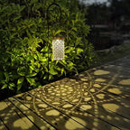 Solar Heart Lanterns, Outdoor Hanging LED Decor
