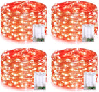 Christmas Yard String Lights 4-Pack, 1ft 50 LED Waterproof