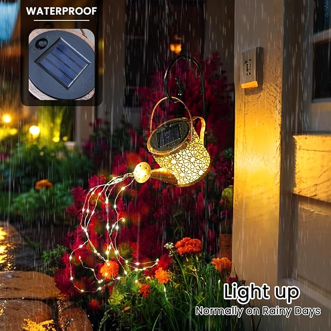 Garden Solar Garden Lanterns, Classic Waterproof LED