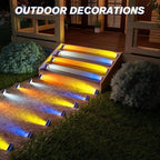 8-Pack Solar Stair Lights, LED