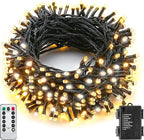 33ft Christmas LED String Lights, Waterproof Timer Lights