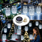 Cool White String Lights for Yard, Waterproof LED