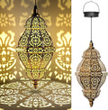 Solar Moroccan Hanging Pendant Lantern, Waterproof