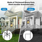 Heavy-Duty Shepherd's Hooks, 78" Garden