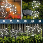 2-Pack Solar Landscape Lights for Driveway