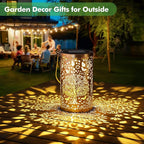 Courtyard Solar Lantern Set, Decorative Porch Lighting