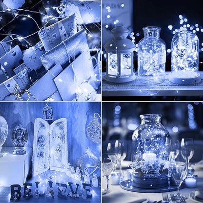 Christmas Yard String Lights 3-Pack, Waterproof