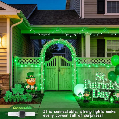 Christmas String Lights, 33ft 100 LED Waterproof Twinkle Lights
