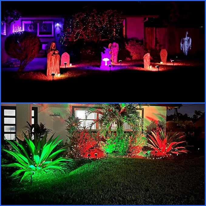59 LED Solar Landscape Spotlights, Waterproof