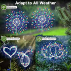 6-Pack Solar Pathway Lights, Waterproof LED Walkway Lights