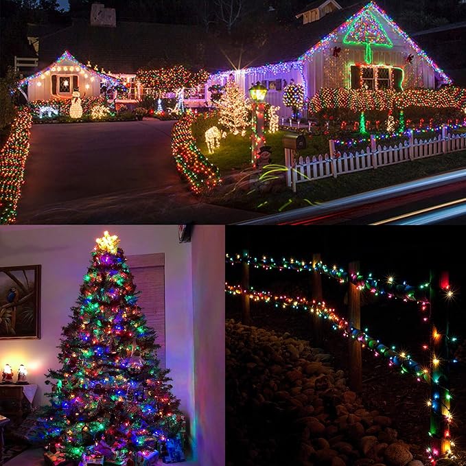 Christmas Fairy Lights, 5ft 300 LED Battery Twinkle Lights