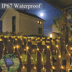 Rechargeable Camping String Lights, 33ft 8-Mode