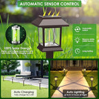 Solar Garden Path Lights 12-Pack, Waterproof