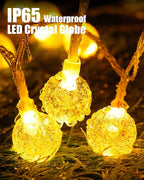 33ft RGB Outdoor Edison String Lights, Weatherproof