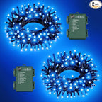 Christmas String Lights, 33ft 100 LED Waterproof Twinkle Lights