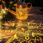 Solar Hummingbird Lanterns, Garden Hanging LED Decor