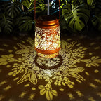 Solar Hummingbird Lanterns, Outdoor Hanging LED Decor