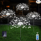 4-Pack Solar Landscape Lights for Garden