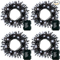 Christmas Fairy Lights 4-Pack, 5ft 50 LED Battery Twinkle Lights